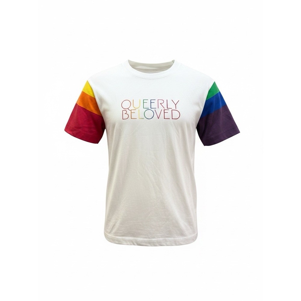 Target Pride Queerly Beloved Rainbow Sleeve T-Shirt Adult XS NWT LGBTQ Pride